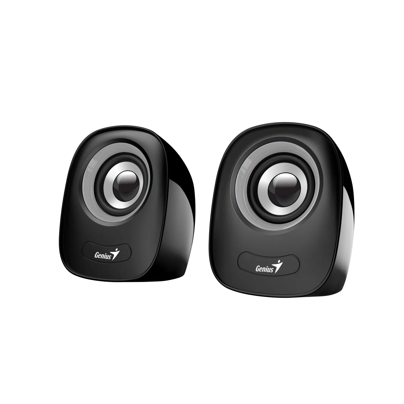 Genius PC Speakers - SP-Q160 - 2.0 6W 3.5mm USB Powered Grey