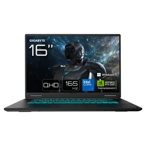 Gigabyte Gaming A16 Pro Core7 240H 32GB 1TBSSD RTX5070Ti W11 Home French AZERTY Layout