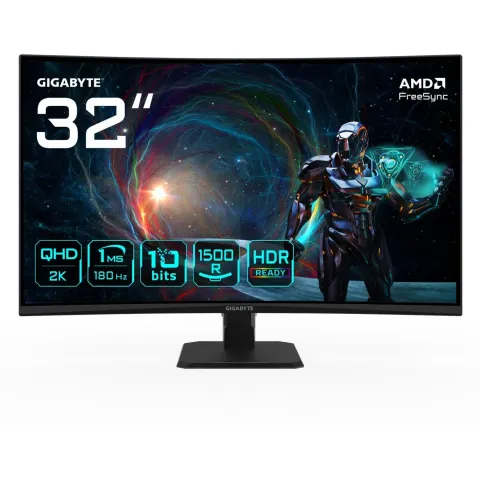 Gigabyte Monitor - GS32QCA - 32-inch desktop monitor