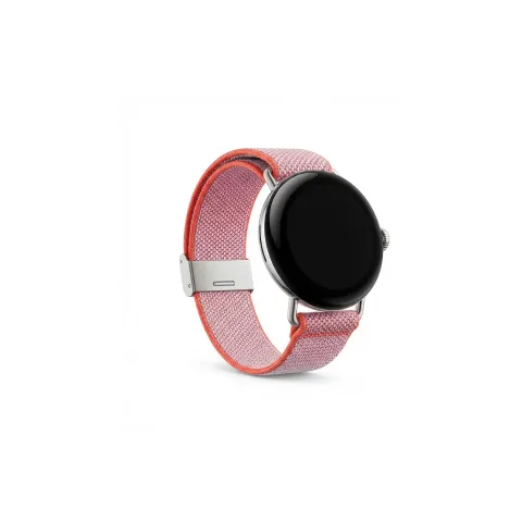Google Pixel Watch 3 (45mm). Performance Loop Band. Peony.