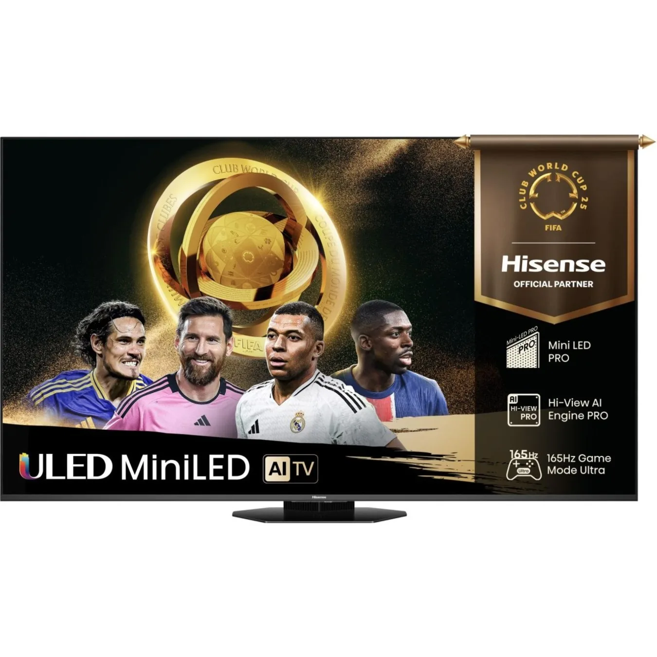 Hisense TV - 55U8Q - 55'' 4K Smart QLED MINI LED 144Hz TV