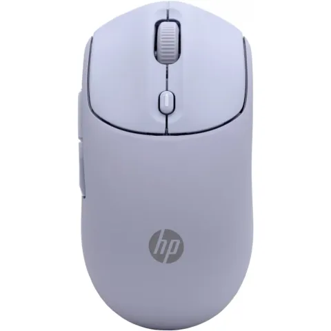 HP 400 Quiet Purple Wireless Mouse - EURO (P) - Ambidextrous, 6000 DPI, RF Wireless + Bluetooth