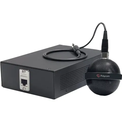 HP Poly IP Ceiling Microphone Array - Wired IP Conference Microphone, Black