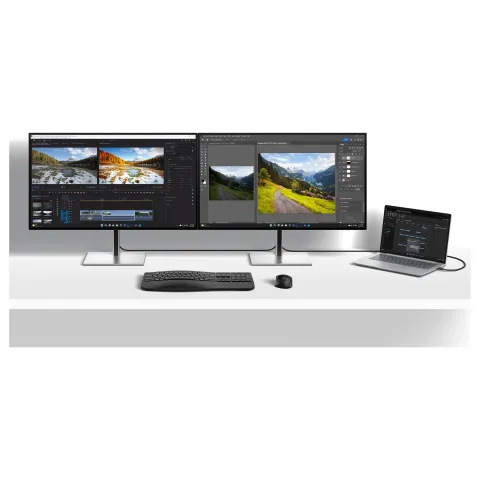 HP Series 7 Pro 732xk 31.5 inch 4K UHD IPS Black Monitor - Thunderbolt 4 Docking - B7JM6AA-ABB