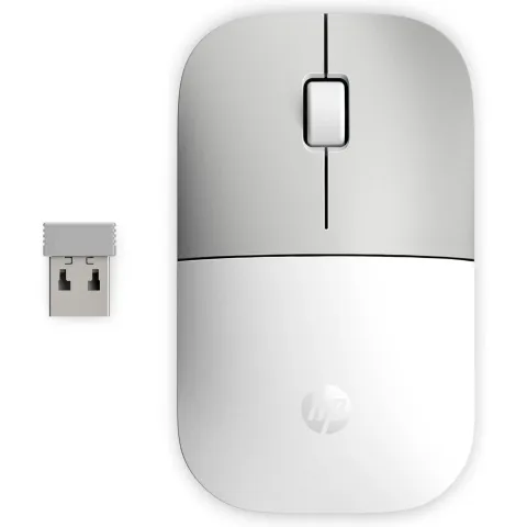 HP Z3700 Ceramic Wireless Mouse - Z3700 - Ceramic color, compact ambidextrous design