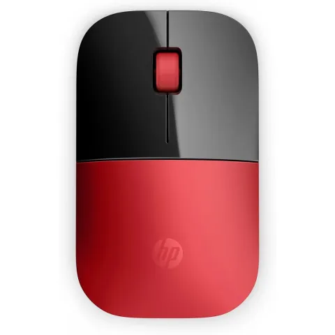 HP Z3700 Wireless Mouse - Z3700 - Red, 2.4 GHz wireless
