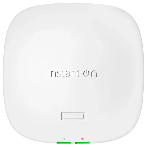 HPE Networking Instant On AP21 WiFi 6 Access Point AX1500 Dual-Band, 1x GbE LAN