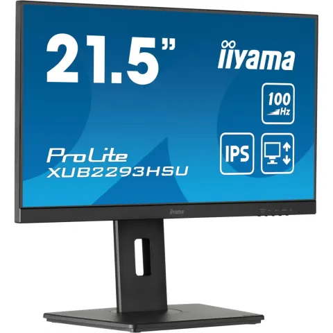 IIYAMA 54.5cm (21.5') XUB2293HSU-B7 - 16:9 HDMI+DP+2xUSB