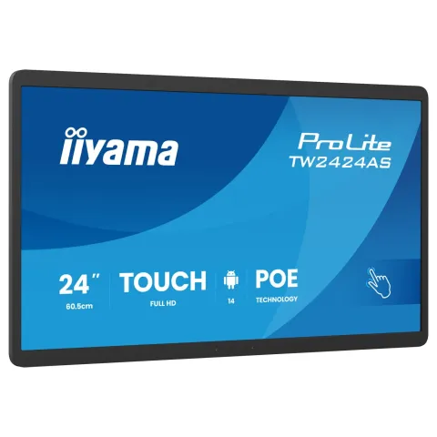 iiyama 60.5cm (23.8') TW2424AS-B3P 16:9 M-Touch USBC Android