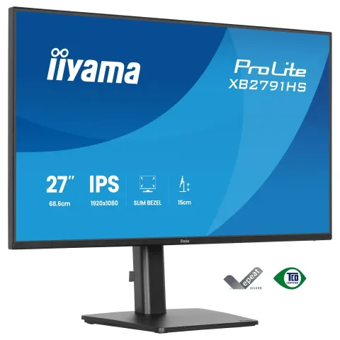 IIYAMA 68.5cm (27') XB2791HS-B1 16:9 HDMI+DP IPS