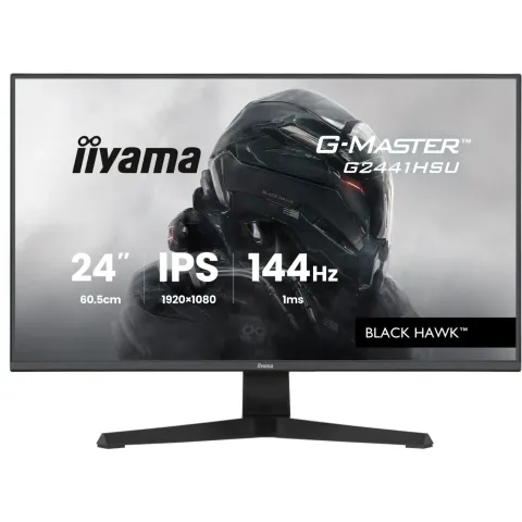 iiyama G-Master - G2441HSU-B1 - 60.5 cm 23.8? (1920×1080) 16:9 FHD IPS 1 ms (MPRT) 144 Hz HDMI DP VESA Black