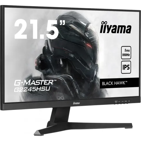IIYAMA G2245HSU-B2 - 21.5-inch IPS monitor, Flat, 16:9, HDMI + DP, 2xUSB