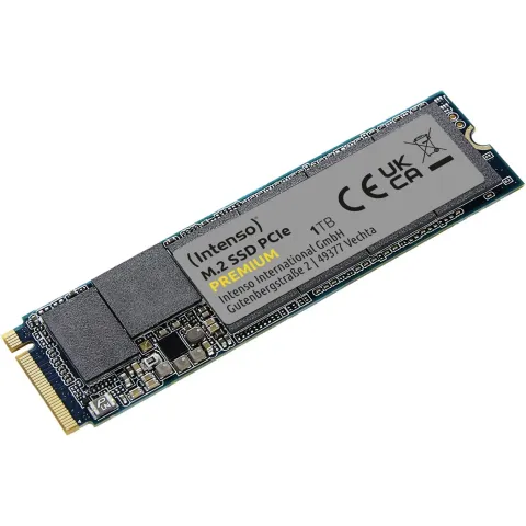 Intenso Premium NVMe M.2 1TB - PCIe 3.0 x4 NVMe 1.3 2100 MB/s - 4034303031221