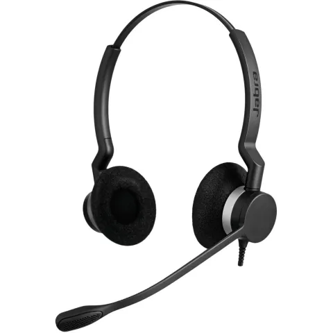 Jabra BIZ 2300 Duo NC Over-the-Head - BIZ 2300 Duo NC - Black