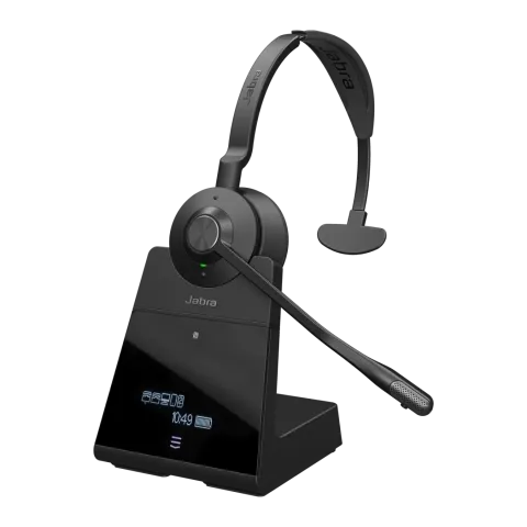 Jabra Engage 75 Mono Headset - 9656-583-111 - DECT & Bluetooth 5.0, Black, 13h Battery