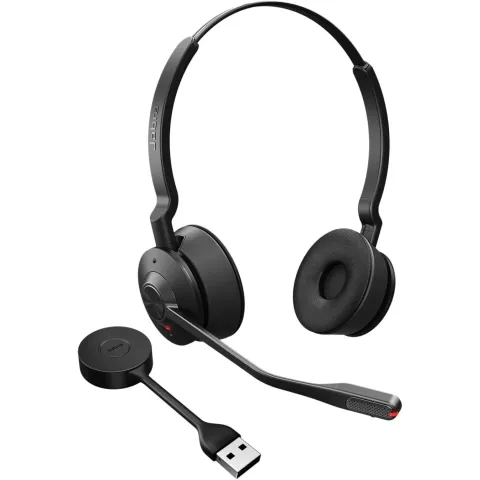 Jabra Engage DECT Headset 55 UC Stereo USB-A - 55 - Over-ear Closed, USB-A, Stereo, PC
