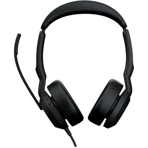 Jabra Evolve2 50 MS Stereo - Evolve2 50 - MS Teams-certified, Over-ear Closed, Stereo, USB-C/USB-A
