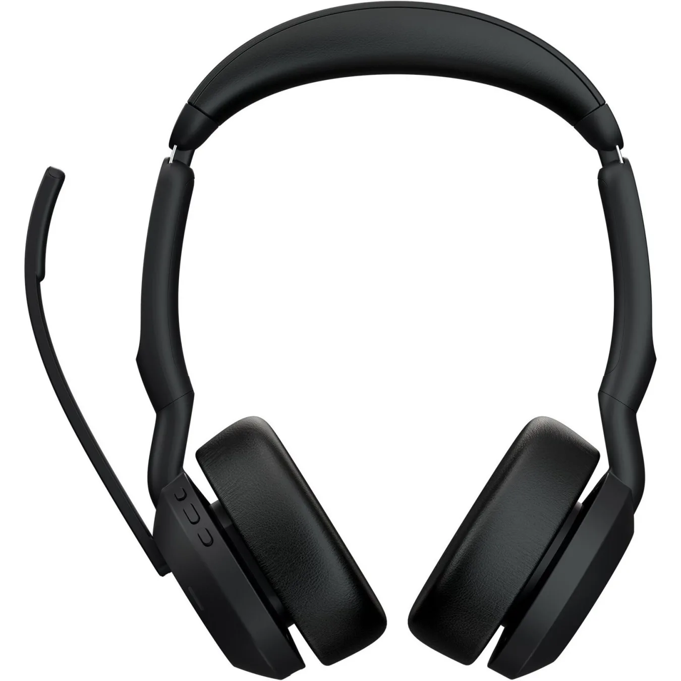 Jabra Evolve2 55 Link380a MS Stereo Stand - Link380a - Over-ear Closed, 2.4 GHz USB-A wireless