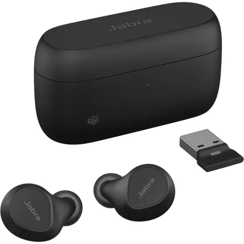 Jabra Evolve2 Buds USB-A MS - True Wireless Earbuds
