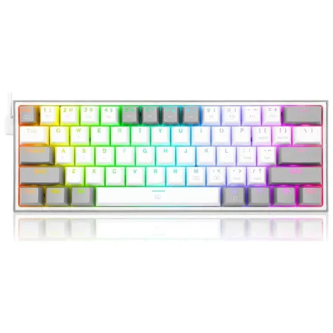 Redragon K617 Fizz RGB white/grey
