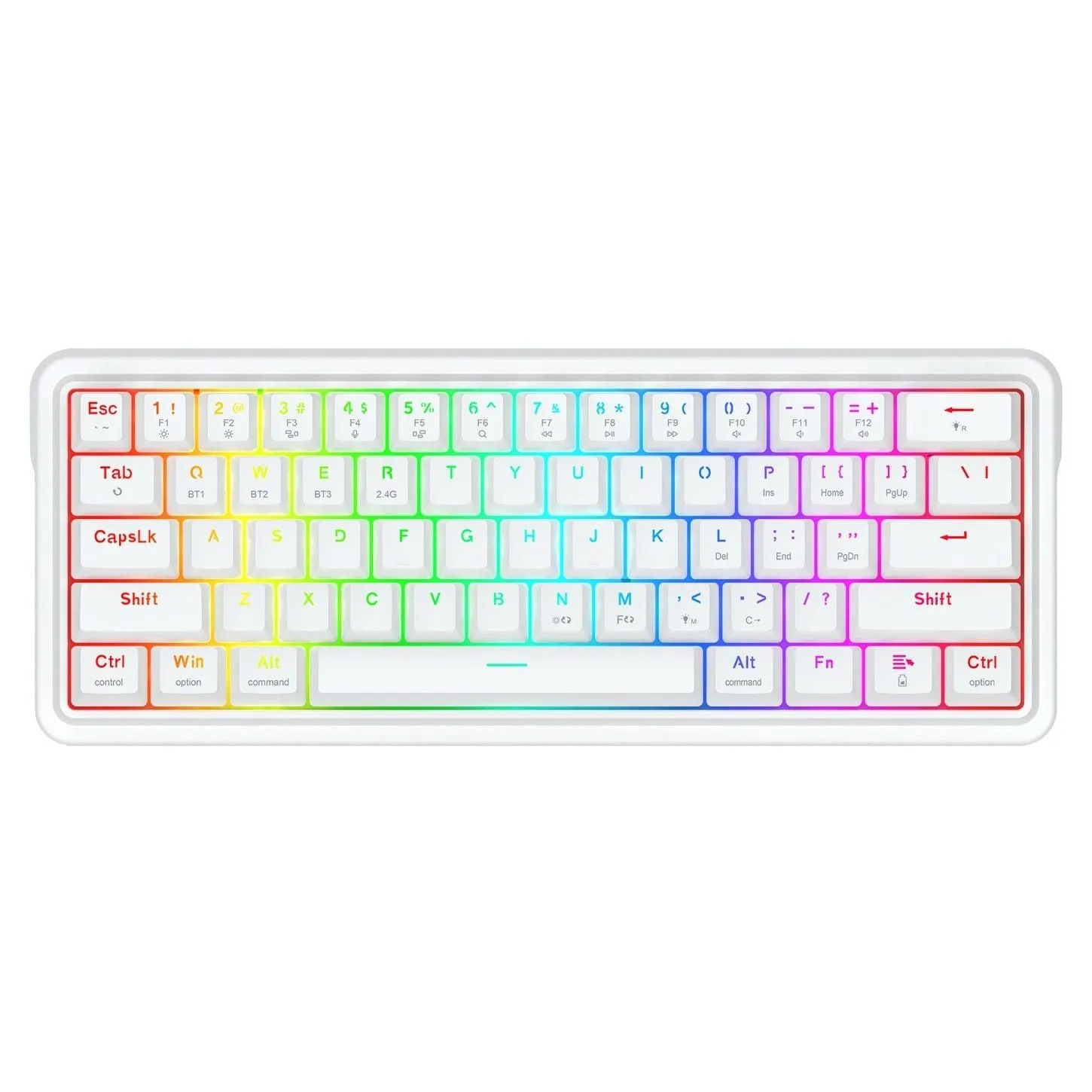 Redragon Draconic V2 K730W-RGB-PRO White