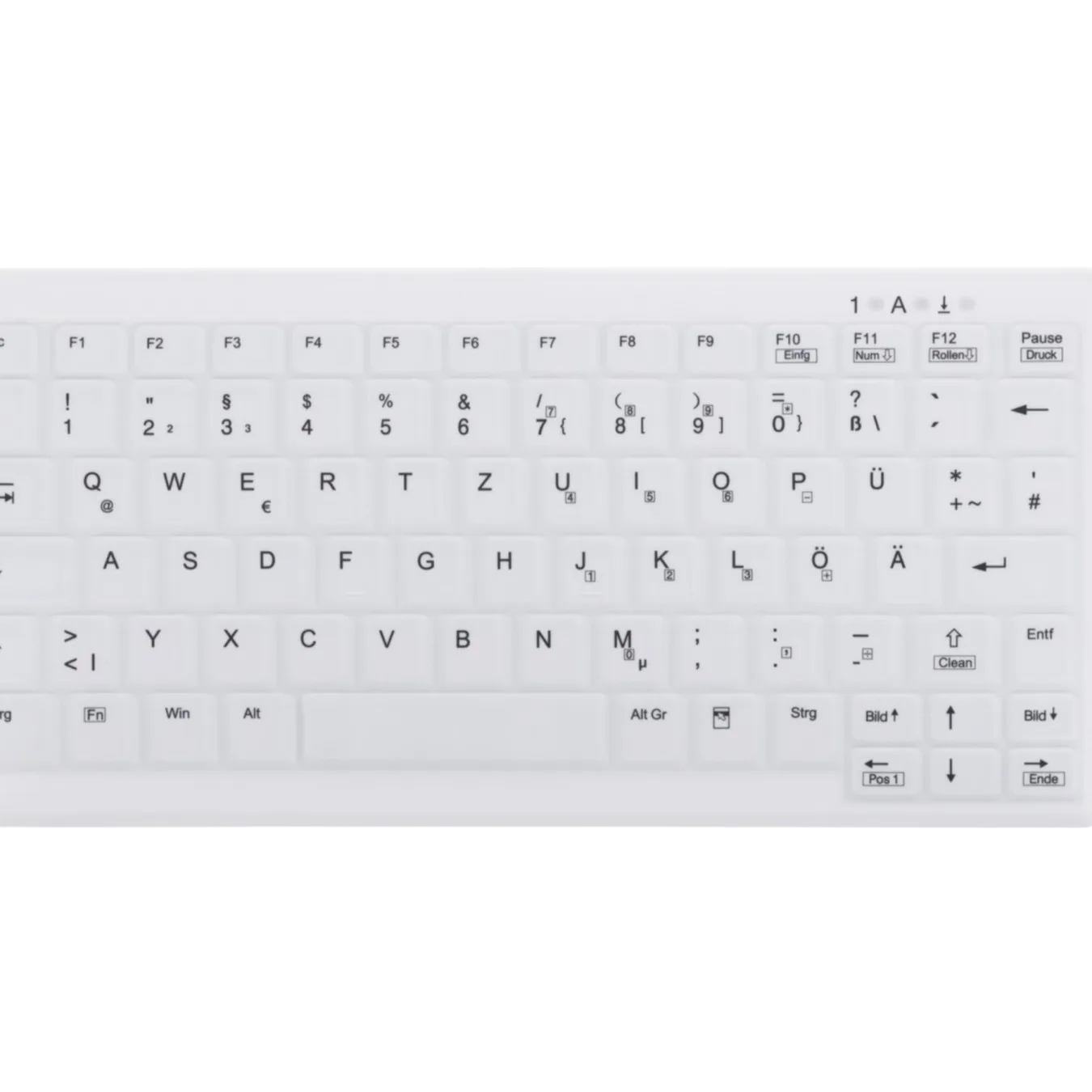 Keyboard Cherry Medical ACTIVE KEY AK-C4110 Wireless white - AK-C4110F-FU1-W GE - White
