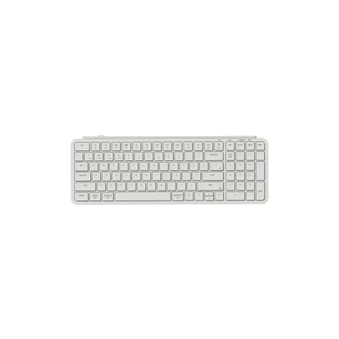 Keychron B2 Pro (B2P-K8) Ultraslim Mini Wireless BT Keyboard ZMK Online customize White 96% US Lay