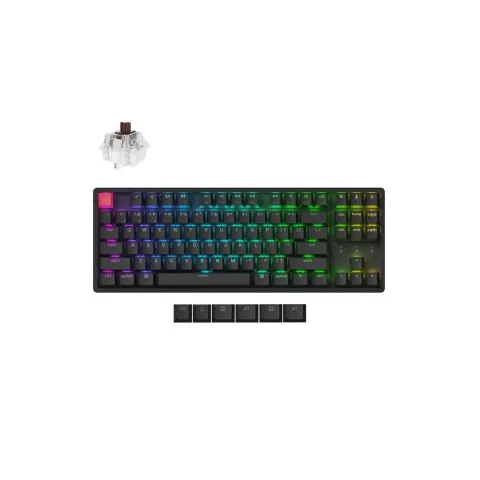 Keychron K8 V2 K8X-J3 Brown Switch Hot-Swap RGB 80% US Aluminum