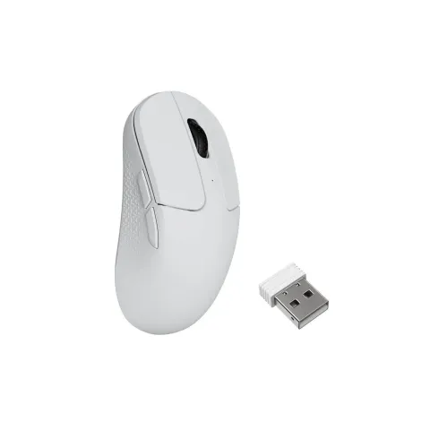 Keychron M3 Mini White Wireless Mouse - M3M-A24 - 8K Polling Rate Ultra-lightweight