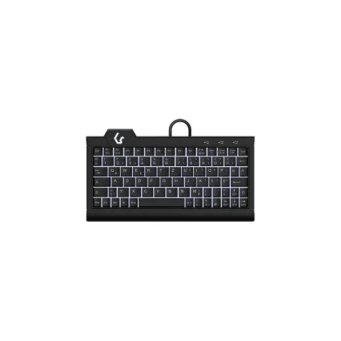 KeySonic KSK-3010ELC (DE) Super-Mini Backlight schwarz