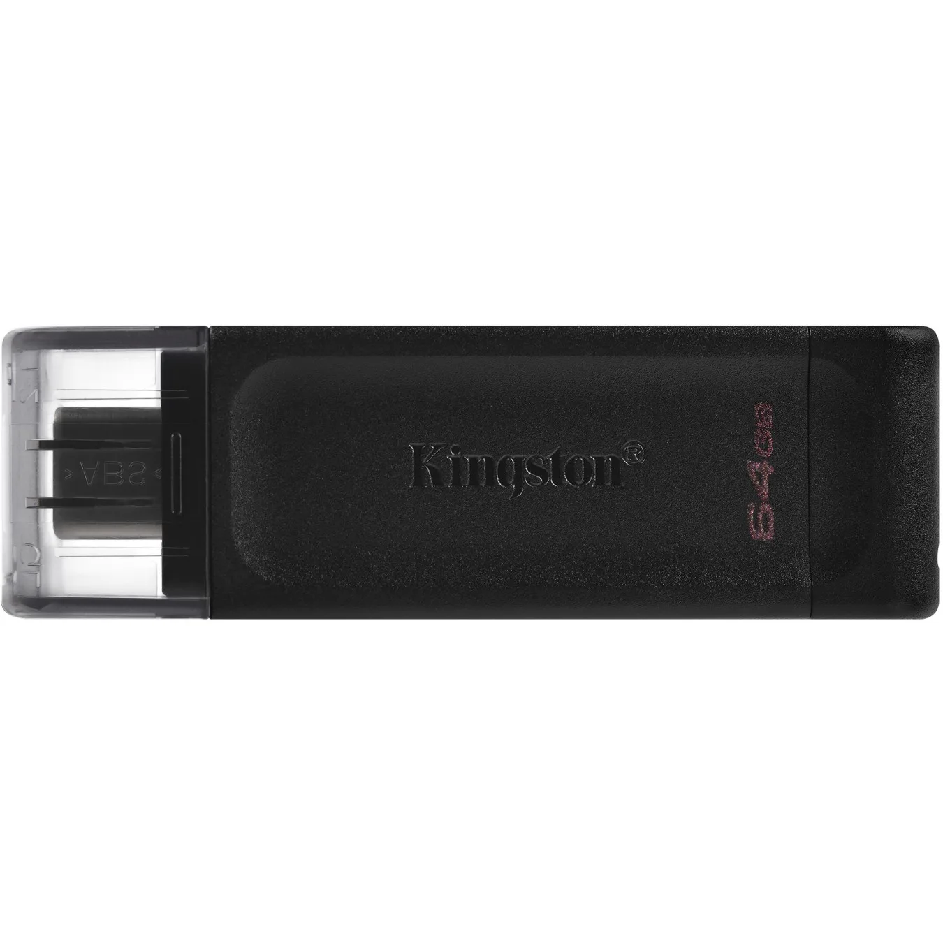 Kingston DataTraveler 70 - 64GB USB-C 3.2 Gen 1 Flash Drive - Black