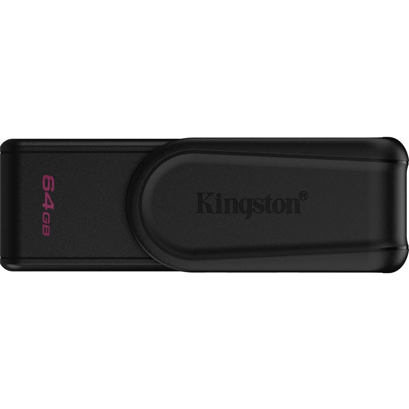 Kingston DataTraveler Exodia S 64GB USB 3.2 Gen1 - Exodia S - Black, 64GB, USB3.2 Gen1, USB Type-A, Swivel
