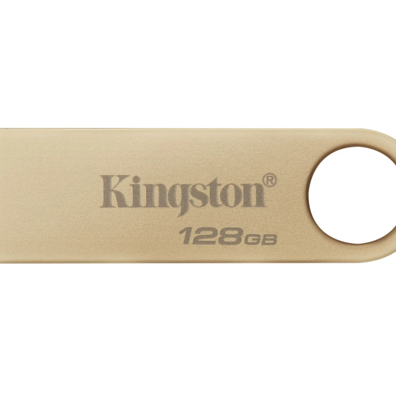 Kingston DataTraveler SE9 G3 DTSE9G3 - 128GB USB 3.2 Gen1 Metal Capless Flash Drive, Gold