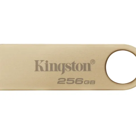Kingston DataTraveler SE9 G3 - DTSE9G3 - 256GB USB 3.2 Gen1 (USB-A), Gold, Metal Capless