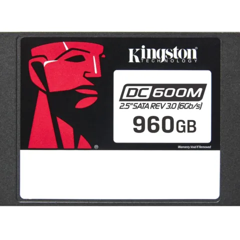 Kingston DC600M SEDC600M - 960GB SATA III 6Gb/s 2.5in Enterprise Data Center 3D TLC SSD