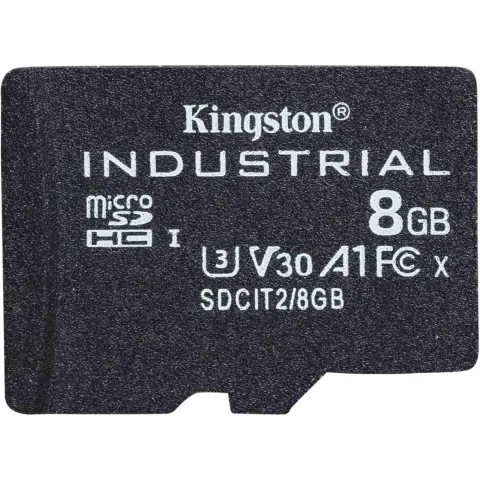 Kingston Industrial microSD Card - 8GB - 100 MB/s
