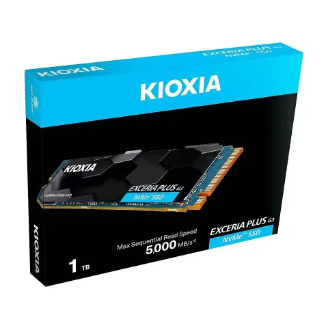 KIOXIA EXCERIA PLUS G3 1TB M.2 NVMe SSD - PCIe 4.0 x4 5000 MB/s - LSD10Z001TG8