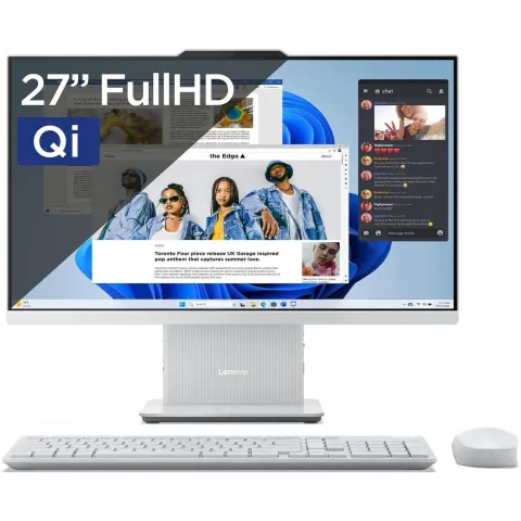 Lenovo IdeaCentre AIO 3 27 - Core i5-13420H | 27''-FHD-99% sRGB- Touch | 16GB | 1TB | Induction | W11H | Cloud Grey