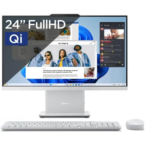 Lenovo IdeaCentre AIO 3 24 - Core i5-13420H | 23.8''-FHD-99% sRGB | 16GB | 1TB | Induction | Win11Home | Cloud Grey
