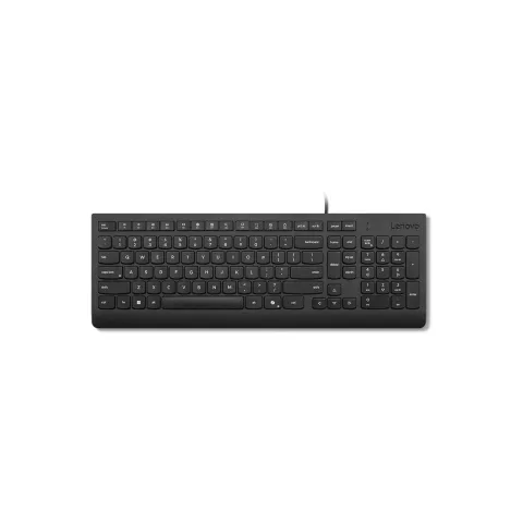 Lenovo Essential Wired Keyboard - GER - Windows, 104-key Full-size USB
