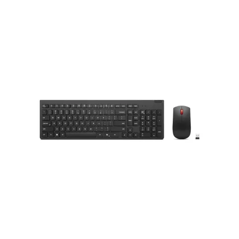 Lenovo Essential Wireless Combo Keyboard & Mouse - Gen2 - Black-German