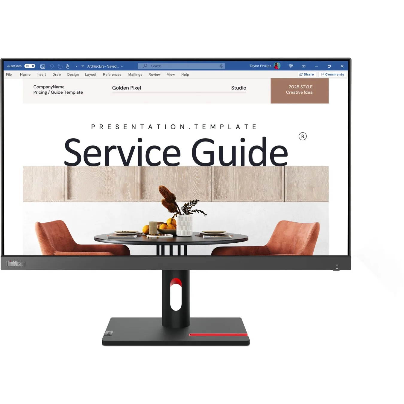 Lenovo Monitor - S24i-30 - 63DEKAT3EU