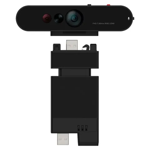 LENOVO ThinkVision MC60 Monitor Webcam Short stack for P24h-30 P24q-30 T34w-30 P49w-30 Monitors