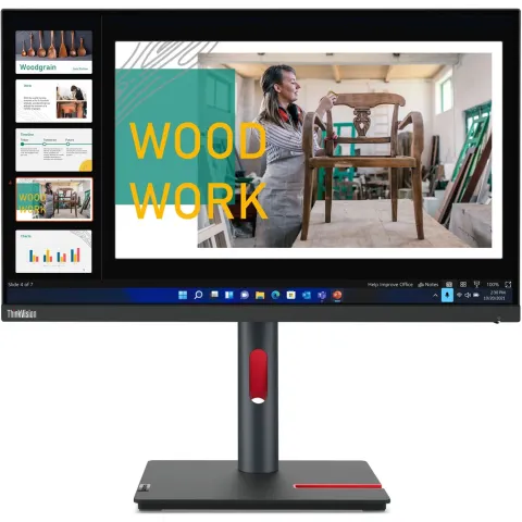 Lenovo ThinkVision P24q-30 - 23.8" QHD IPS HDR10 60Hz 4ms HDMI 2.0 DP1.4 4xUSB-A VESA