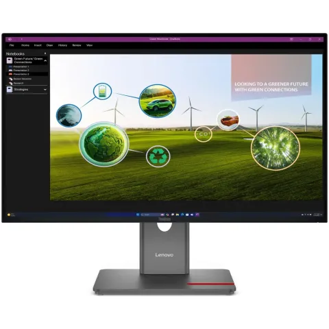 Lenovo ThinkVision P27Q-40 27" QHD IPS 120Hz HDR10 USB-C KVM Monitor