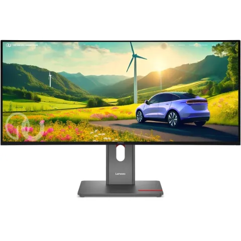 Lenovo ThinkVision P34WD-40 34" Curved WQHD IPS 120Hz USB-C Dock 140W