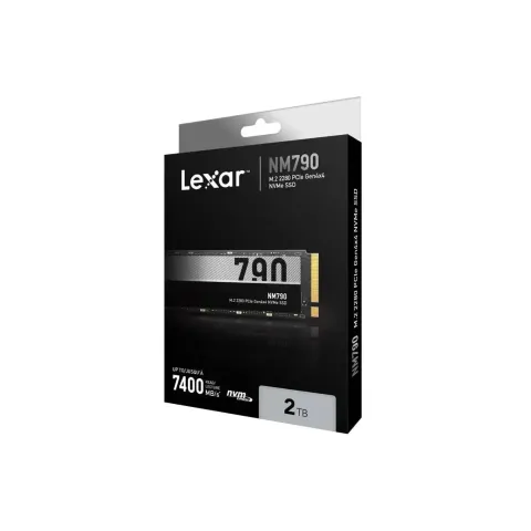 Lexar NM790 2TB M.2 2280 NVMe SSD - PCIe 4.0 x4 7400 MB/s - LNM790X002T-RNNNG