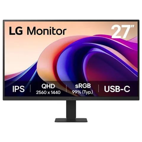 LG 27U631A-B QHD IPS Monitor HDMI USB-C 16:9 - 27U631A-B - 27-inch Flat IPS, 2560x1440