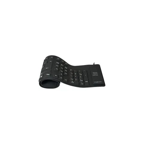 LogiLink flexible Tastatur black