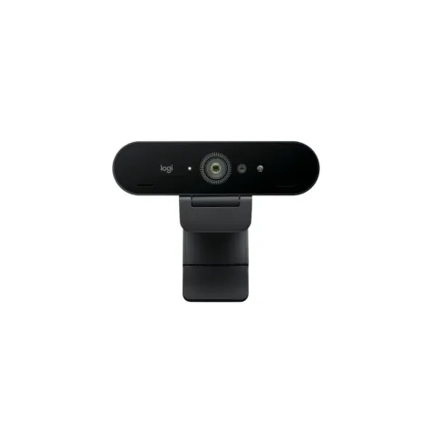 Logitech Brio 4K Webcam - 960-001718 - 4K HDR, Dual Mics, 65° FOV